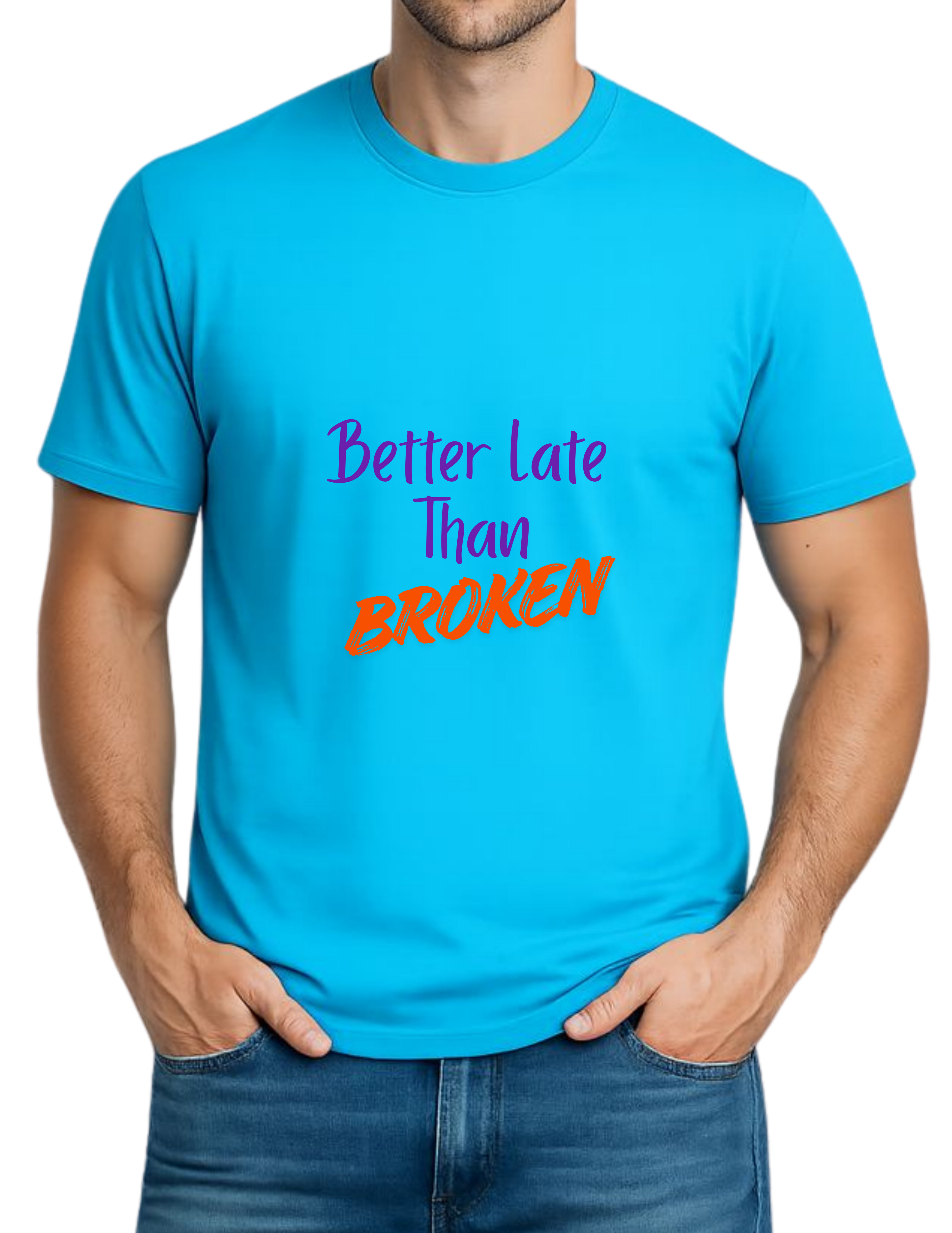 Broken tee