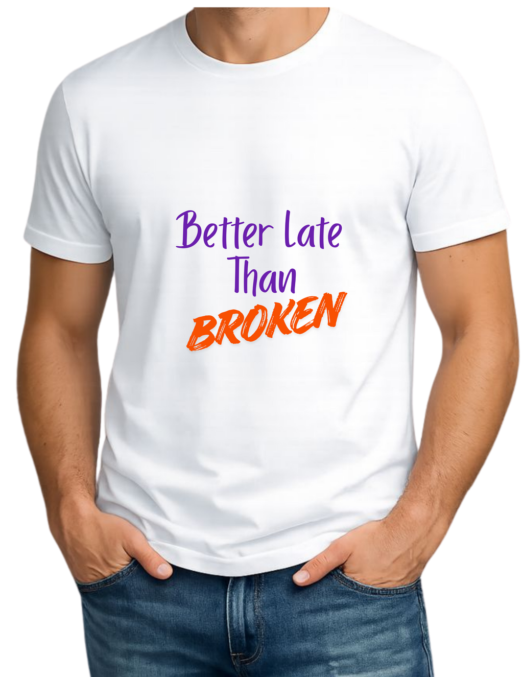 Broken tee