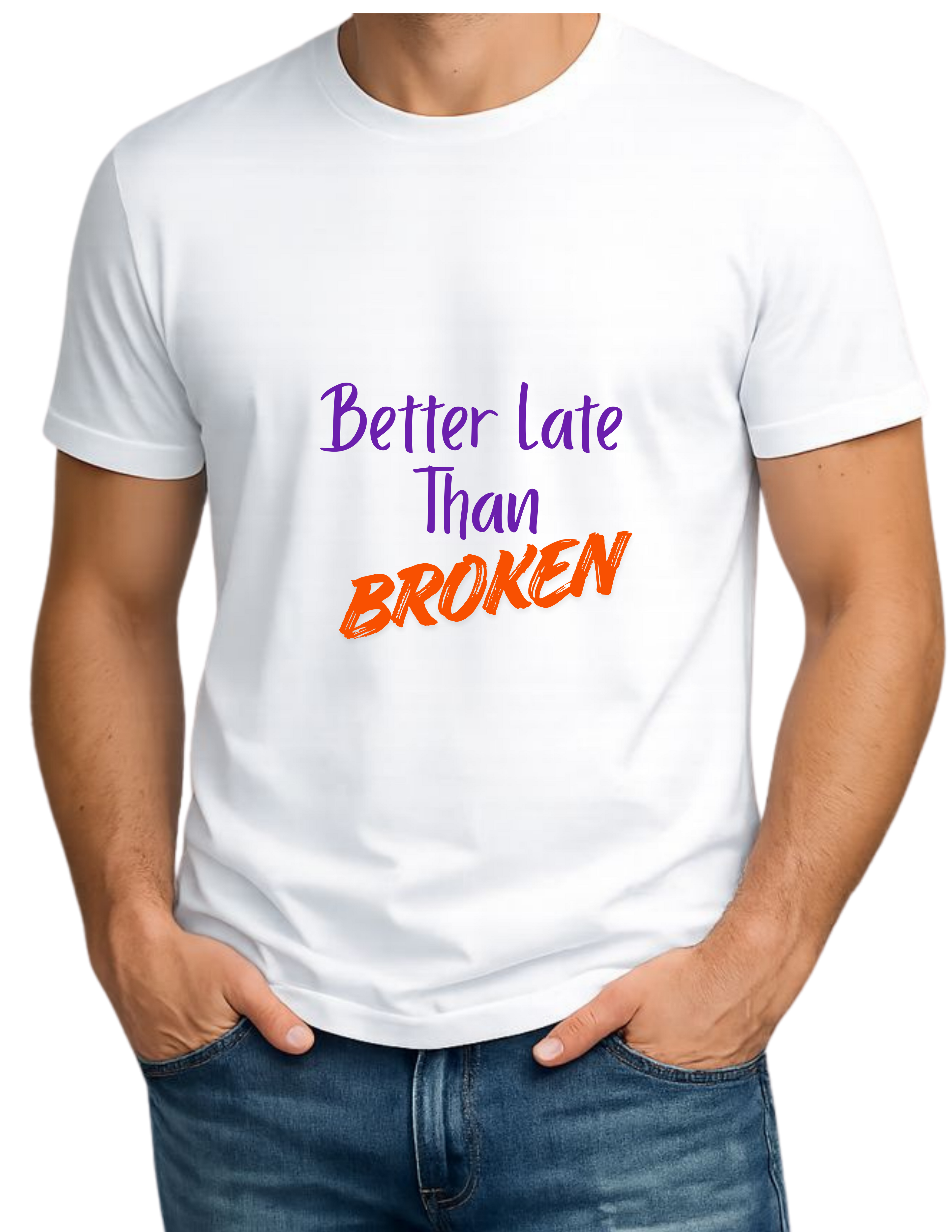 Broken tee